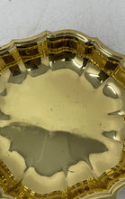 Load image into Gallery viewer, International Solid Brass Giftware Gold-Tone Scalloped Edge Trinket Bowl
