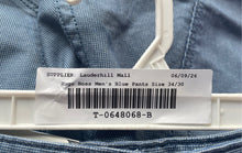 Load image into Gallery viewer, Hugo Boss Mens Blue Pockets Straight Leg Trousers Pants Size 34/30
