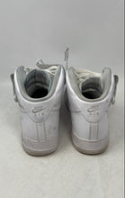 Load image into Gallery viewer, Nike Mens Air Force 1 Mid '07 315123-111 All White Mid Top Sneaker Shoes Sz 11.5
