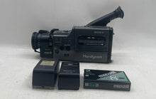 Load image into Gallery viewer, Sony CCD-F40 Handycam Video8 Black Video Camera Recorder Not Tested
