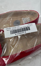 Load image into Gallery viewer, Kenneth Cole Reaction Womens Red Leather Round Toe Slip-On Ballet Flats Size 7
