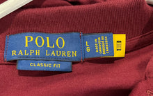 Load image into Gallery viewer, Polo Ralph Lauren Mens Wine Red Classic Fit Collared Golf Polo Shirt Size L
