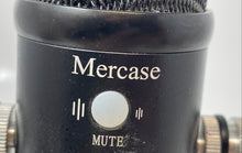 Load image into Gallery viewer, Mercase USB Condenser Microphone With Desktop Stand &amp; USB Cable Not Tested
