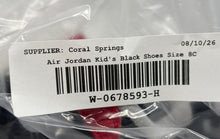 Load image into Gallery viewer, Nike Kids Air Jordan Spizike Low Black Hook &amp; Loop Sneaker Shoes Size 8C

