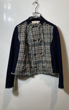 Load image into Gallery viewer, Tory Burch Womens Multicolor Tweed Double-Breasted Sammy Blazer Jacket Size 4
