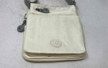 Load image into Gallery viewer, Kipling Womens Eldorado White Gray Adjustable Strap Flap Over Crossbody Bag
