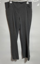Load image into Gallery viewer, The Limited Womens Gray Flat Front Cassidy Fit Bootcut Leg Dress Pants Size 12R
