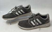 Load image into Gallery viewer, Adidas Womens Cloudfoam QT Racer FX3427 Gray White Sneaker Shoes Size 7.5
