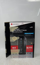 Load image into Gallery viewer, Motorola SBG6580 Surfboard N300 300 Dual Band Modem-Router Not Tested
