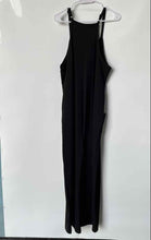 Load image into Gallery viewer, Sincerely Jules Womens Black Sleeveless Straight-Leg One-Piece Jumpsuit Size M
