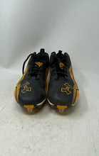 Load image into Gallery viewer, Under Armour Mens Spotlight MC 1226117-071 Yellow Black Football Cleats Size 13
