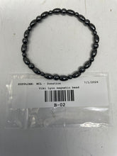 Load image into Gallery viewer, Viki Lynn Healing Magnetic Bead Elastic Cord Stretch Bangle Bracelet
