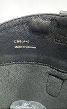 Load image into Gallery viewer, Geox Womens Black Leather Side Zip Round Toe Riding Boots Size EUR 40
