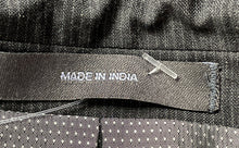 Load image into Gallery viewer, Joseph Abboud Joe Mens Dark Gray Striped Notch Lapel Two-Button Blazer Size 50R
