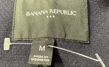 Load image into Gallery viewer, Banana Republic Womens Blue Long Sleeve Pockets Button Front Jacket Size Medium
