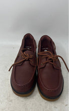 Load image into Gallery viewer, Sperry Womens Wells STS8945 Brown Leather Lace-Up Round Toe Boat Shoes Size 8
