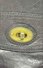 Load image into Gallery viewer, Authentic Fossil Womens Carson Black Leather Inner Pocket Crossbody Bag Stained
