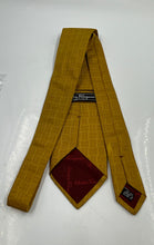 Load image into Gallery viewer, Salvatore Ferragamo Mens Yellow Geometric Print Silk Designer Tie Made In Italy
