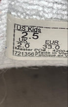 Load image into Gallery viewer, Vans Kids Knu Skool 721356 White Black Lace-Up Low Top Sneakers Shoes Size 2.5
