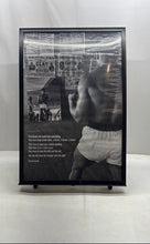 Load image into Gallery viewer, Black White Muhammad Ali The Will Champions Boxing Photography Framed Art Poster
