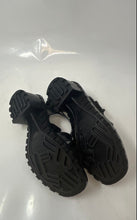 Load image into Gallery viewer, Melissa Womens Iggy Black Open Toe Block Heel Buckle Strappy Sandals Size 9
