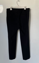 Load image into Gallery viewer, Vince Camuto Womens Black Flat Front Straight-Leg Ankle Pants Size 14 With Tag
