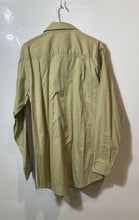 Load image into Gallery viewer, Calvin Klein Mens Green Long Sleeve Collared Regular Fit Dress Shirt Size 15.5
