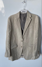 Load image into Gallery viewer, Joseph Abboud Heritage Nova Fides Mens Beige Linen Two-Button Suit Jacket Sz 38R
