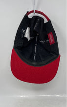 Load image into Gallery viewer, Nike Youth Air Jordan Jumpman Red Black Metal Logo Snapback Hat Cap
