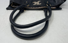 Load image into Gallery viewer, Juicy Couture Womens Black Inner Pockets Double Handle Shoulder Tote Handbag

