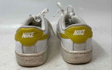 Load image into Gallery viewer, Nike Womens Court Royale 2 White And Yellow Low Top Lace-Up Sneaker Shoes Size 8
