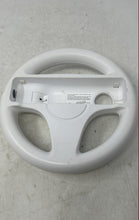 Load image into Gallery viewer, Nintendo Wii RVL-024 White Gaming Racing Steering Wheel For Remote Controller
