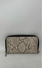 Load image into Gallery viewer, Michael Kors Womens Jet Set Brown Animal Print Continental Zip-Around Wallet
