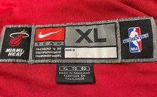 Load image into Gallery viewer, Nike Mens Red Black Miami Heat Basketball-NBA Track Jacket Size XL
