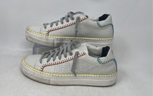 Load image into Gallery viewer, P448 Womens Thea White Leather Lace-Up Low Top Sneakers Shoes Size EUR 40
