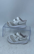 Load image into Gallery viewer, Nike Kids Star Runner 2 AT1803-014 White Hook &amp; Loop Sneaker Shoes Size 6C
