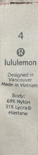 Load image into Gallery viewer, Lululemon Womens Dark Rose Pink Skinny Leg Compression Leggings Size 4
