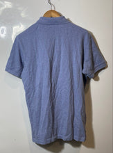 Load image into Gallery viewer, Authentic Carolina Herrera Mens Blue Cotton Short Sleeve Polo Shirt Size L

