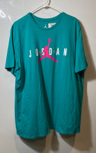 Load image into Gallery viewer, Air Jordan Mens Green Jumpman Short Sleeve Sport T-Shirt Size XL
