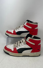 Load image into Gallery viewer, Puma Mens Rebound LayUp SL 369573-14 Red White Black Sneaker Shoes Size 9
