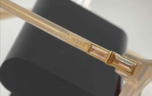 Load image into Gallery viewer, Authentic Swarovski Women's Crystal Gold Tone Glasses With Case
