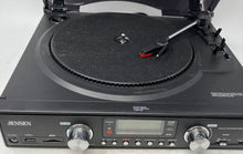 Load image into Gallery viewer, Jensen JTA-460 AM-FM Turntable MP3 Encoding Digital Music System Not Tested

