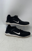 Load image into Gallery viewer, Nike Mens Free RN 2018 942836-001 Black Round Toe Lace-Up Sneaker Shoes Size 9.5
