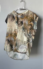 Load image into Gallery viewer, Elie Tahari Womens Multicolor Printed Sleeveless Blouse Top Size Small
