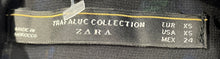 Load image into Gallery viewer, Zara Trafaluc Collection Womens Black Printed Blouse Top Size XS
