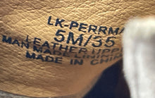 Load image into Gallery viewer, Lucky Brand Womens LK-Perrm Light Brown Leather Round Toe Ankle Boots Size 5M
