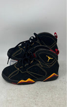 Load image into Gallery viewer, Nike Boys Air Jordan 7 DJ2778-081 Black Yellow And Red Sneaker Shoes Size 13C
