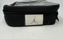 Load image into Gallery viewer, Air Jordan Mens Black Clear Jumpman Logo Top Handle Zipper Shoe Storage Bag
