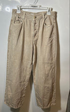 Load image into Gallery viewer, Zara Womens Beige Light Wash Pockets Denim Straight Leg Cropped Jeans Size 8
