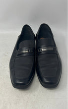 Load image into Gallery viewer, Calvin Klein Mens Jameson Black Leather Square Toe Slip-On Loafer Shoes Size 10
